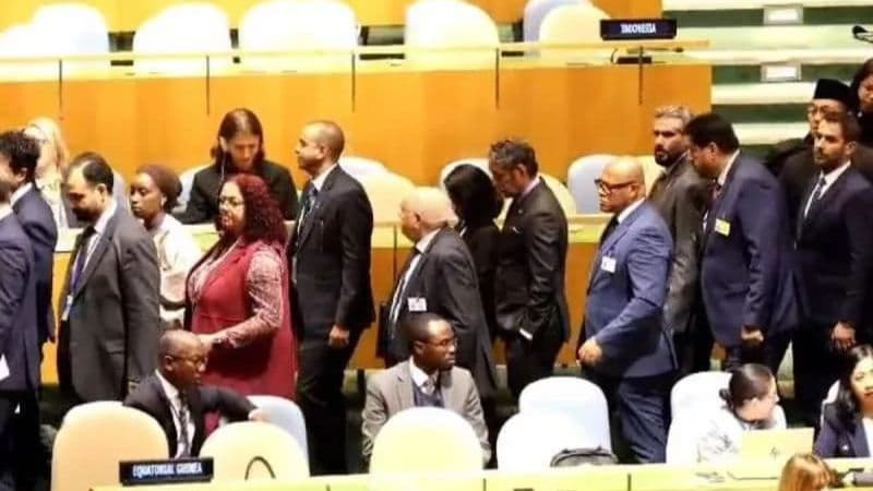 Viral! Delegasi Indonesia dan Puluhan Negara Lain Walk Out Saat Netanyahu Pidato di Sidang PBB
