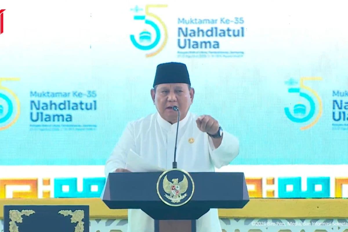 Prabowo nilai NU institusi bersejarah dan berjasa besar bagi Indonesia