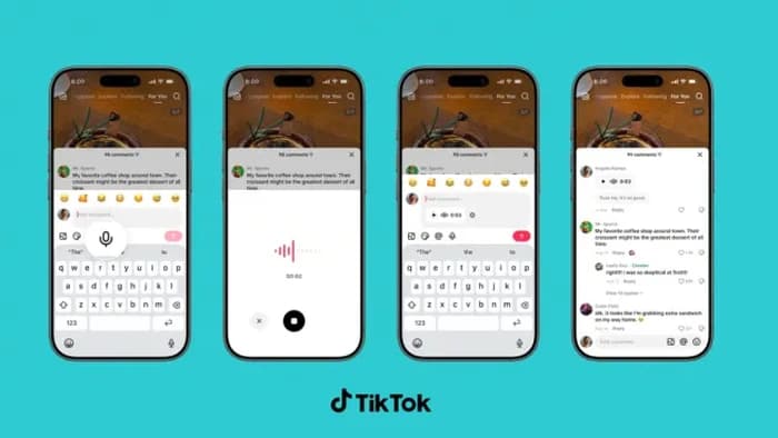 Cara Kirim VN Ngakak di Komentar Video TikTok, Bikin Mood